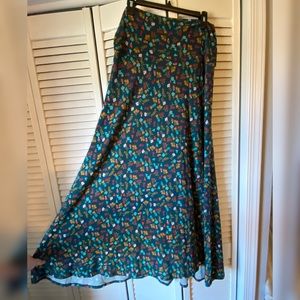 LulaRoe maxi skirt XL